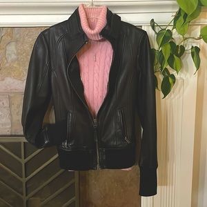 Mackage Lambskin Leather Jacket
